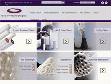 Tablet Screenshot of gravertech.com